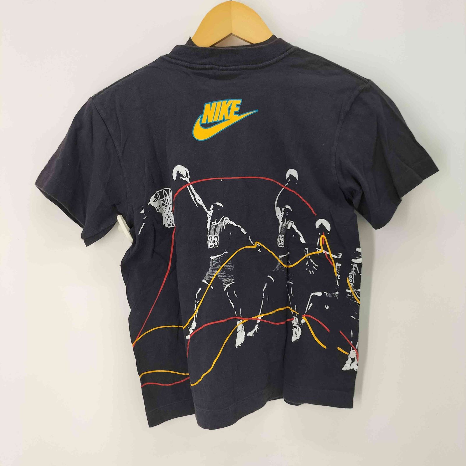 【入手困難】90s 古着 銀タグ ジョーダン JORDAN リンガーTシャツ 入手困難】90s 古着 銀タグ ジョーダン JORDAN リンガーTシャツ