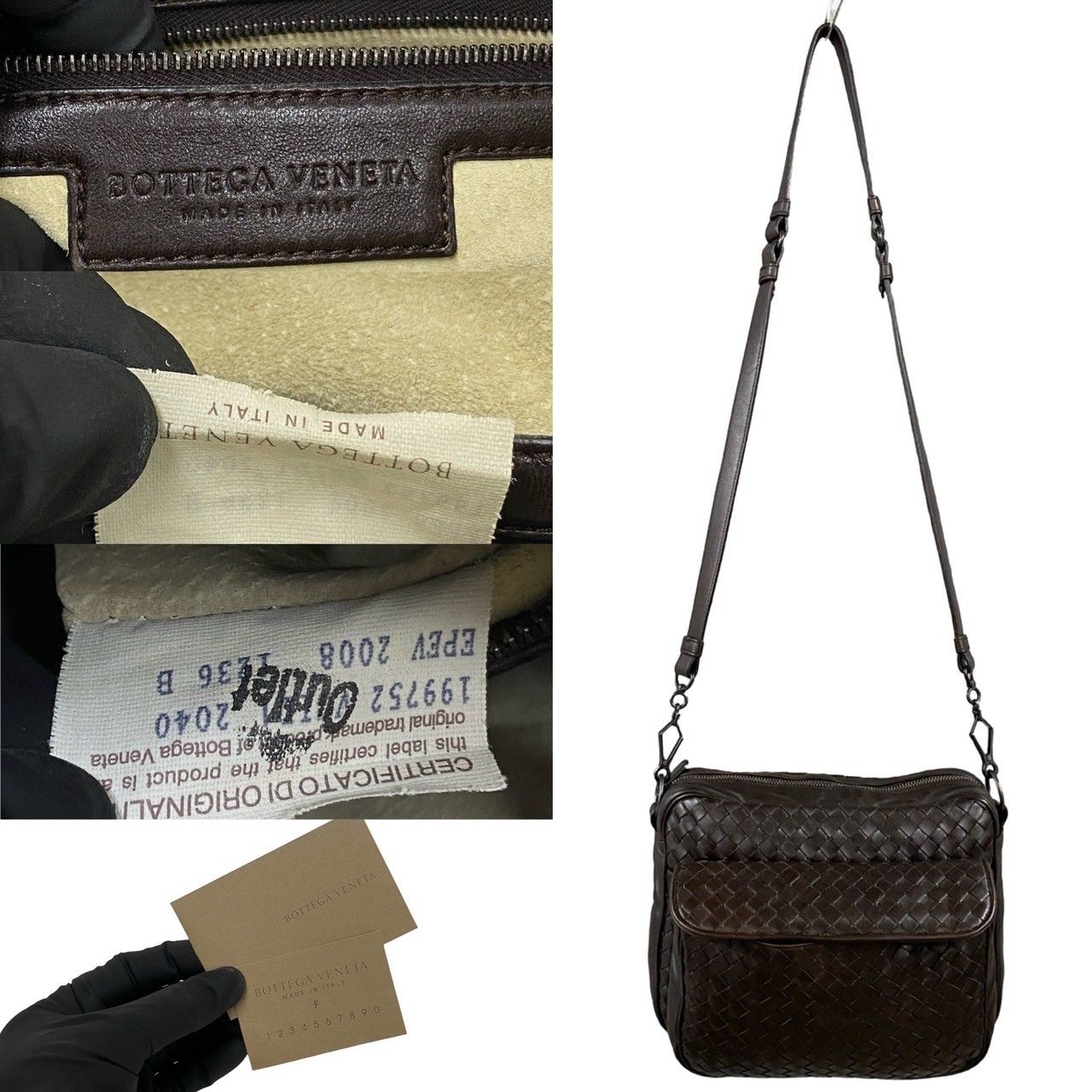 極 美品 希少品 BOTTEGA VENETA ボッテガヴェネタ イントレ 極 美品 希少品 BOTTEGA VENETA ボッテガヴェネタ イントレ
