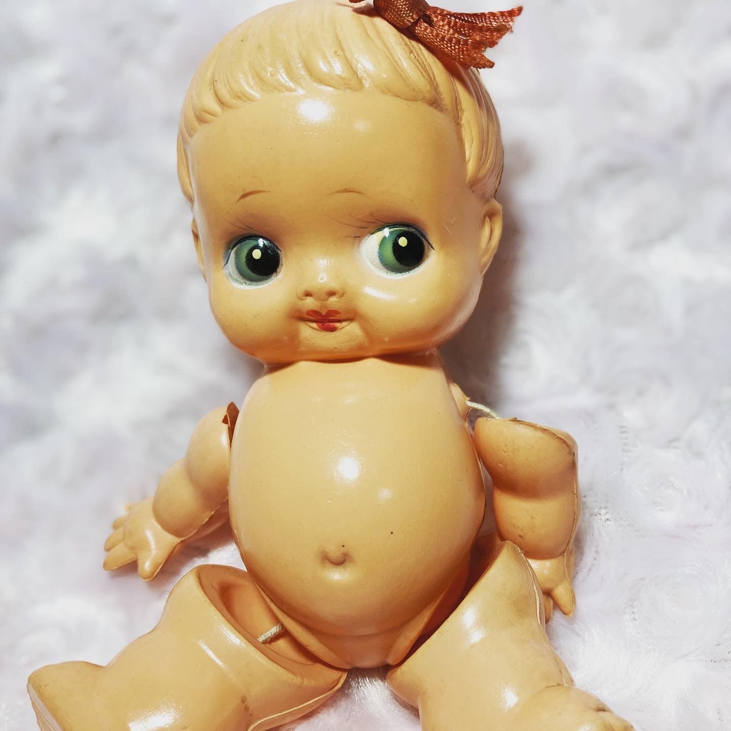 デコちゃん セルロイド 人形 昭和レトロ キューピー 当時物