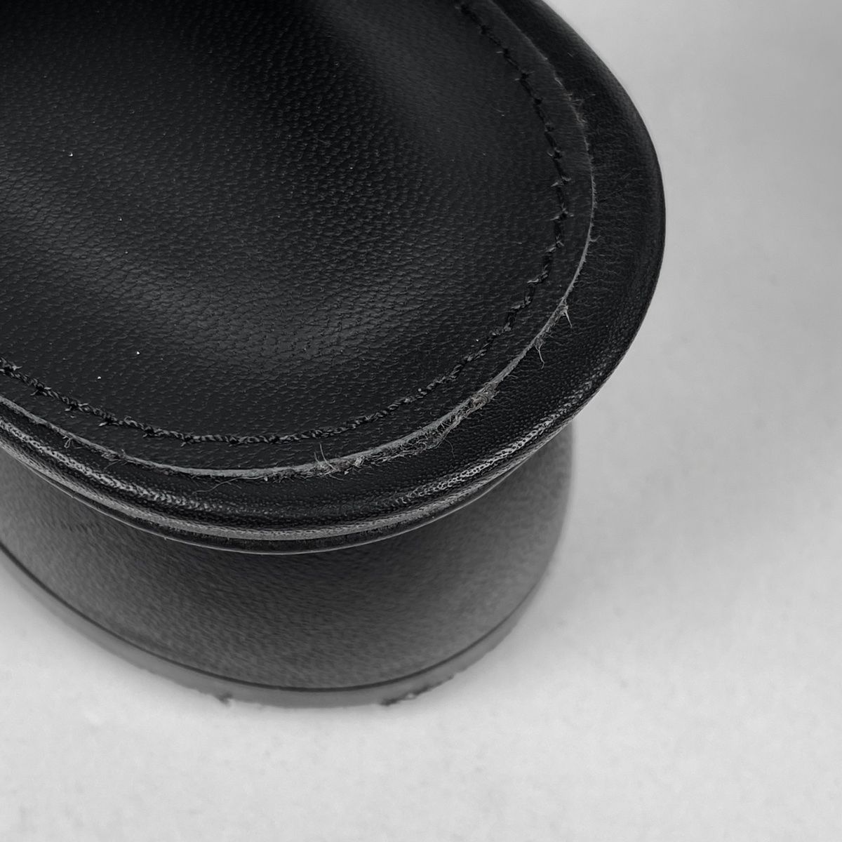  サルヴァトーレフェラガモ Salvatore Ferragamo ヴァラリボン パンプス アンクルストラップ メッシュ 靴 レザー ブラック レディース ハイヒール パンプス パンプス