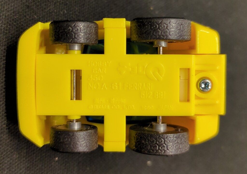 タカラ チョロQA品番 Q-1 フェラーリ512BB/イエロー F:512BBiS R