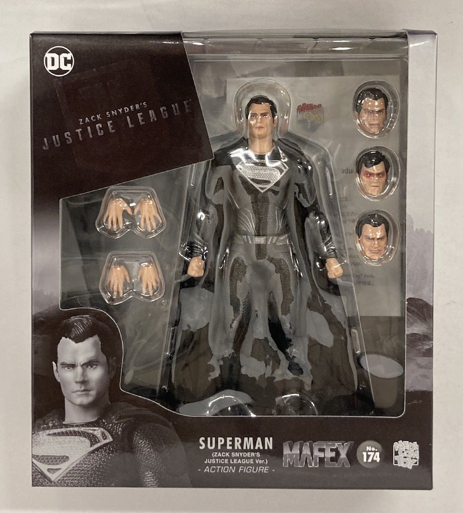 メディコム トイ MAFEX SUPER MAN (ZACK SNYDERS JUSTICE LEAGUE VER) 174