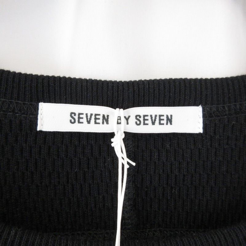 ♥ SEVEN BY セブンバイセブン HEAVY WEIGHT THERMAL SHIRTS 800-5166112 サーマル ブラック 黒 L タグ付き