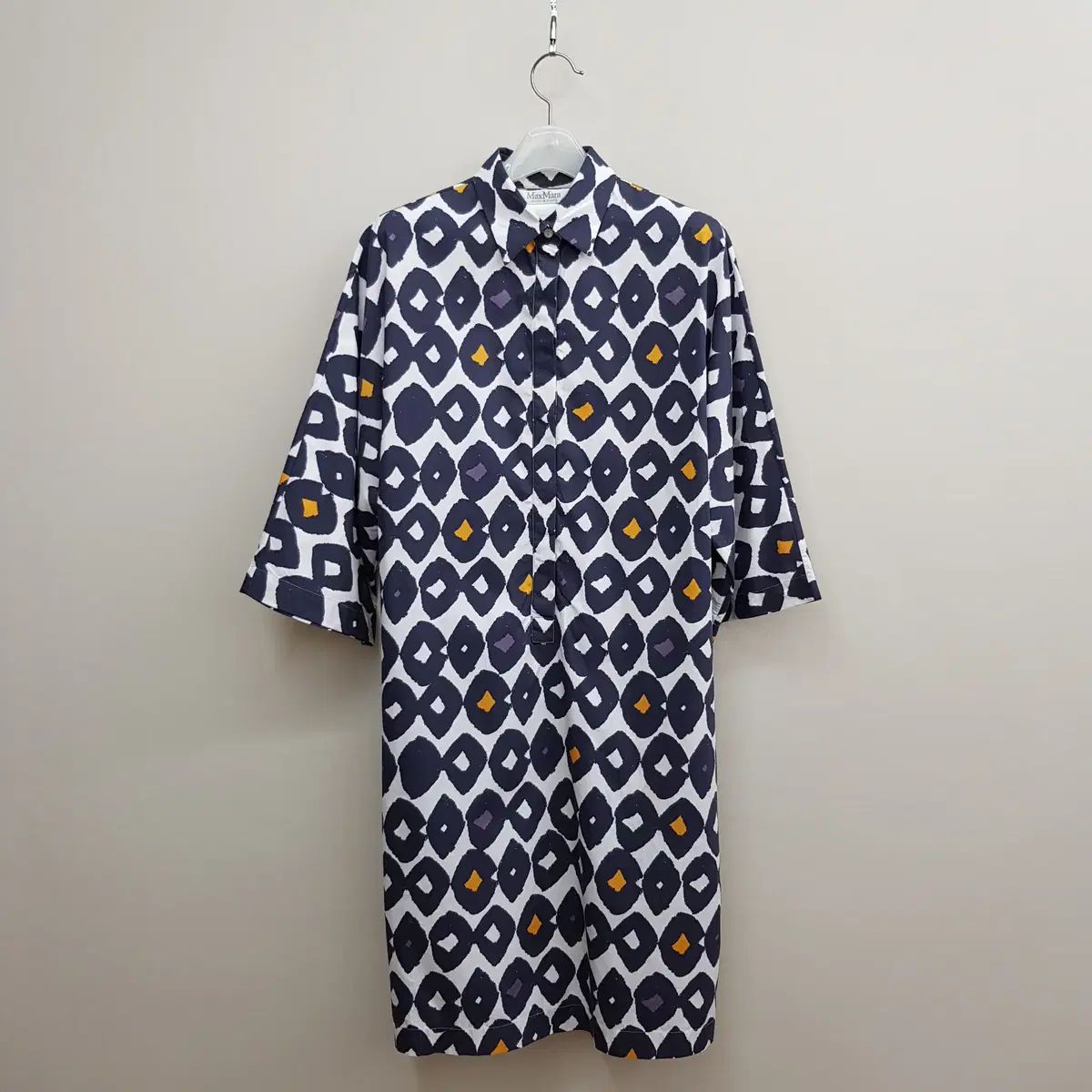 MAX MARA マックスマーラ プリント シャツ ワンピース 38 サイズ