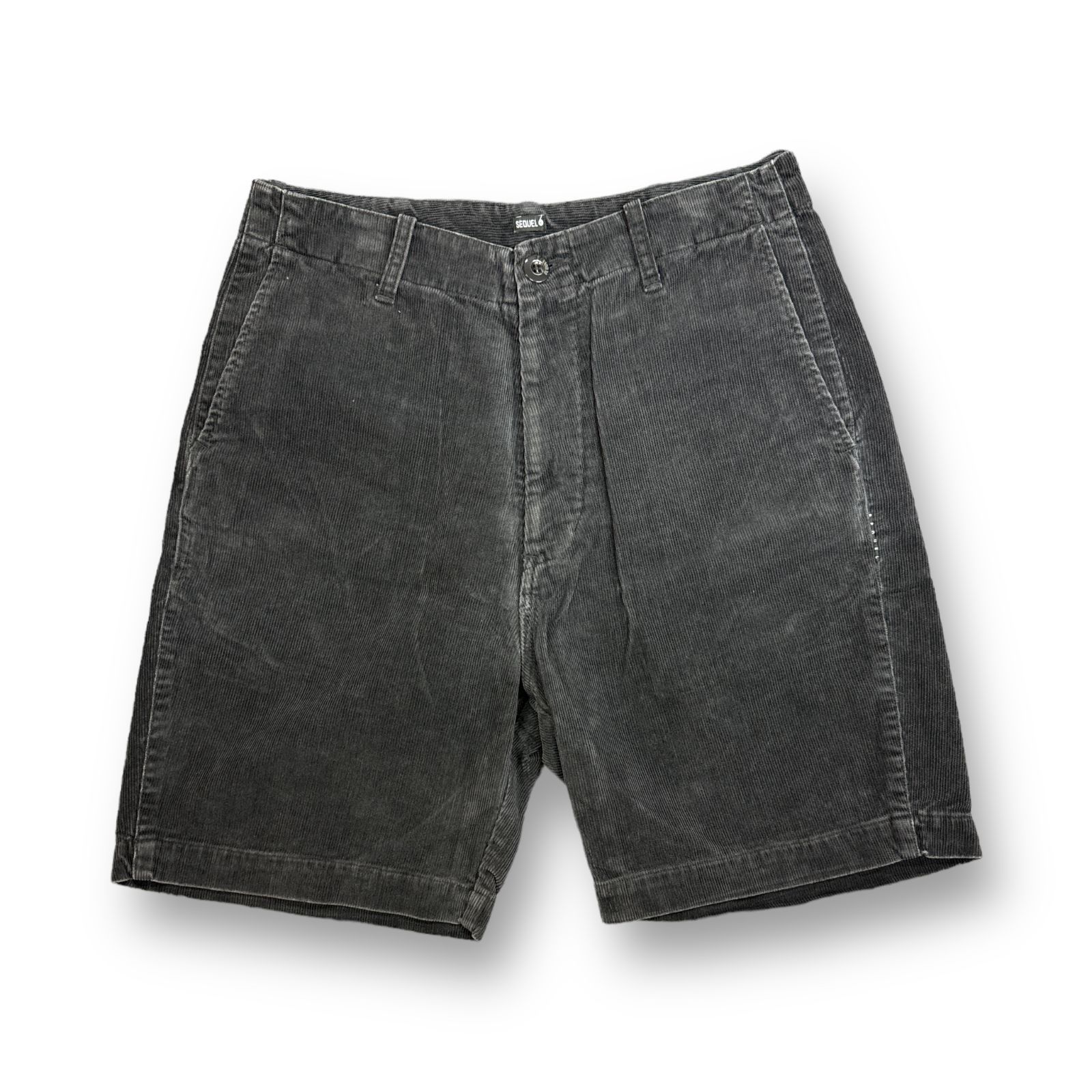 定価31900円 SEQUEL 22SS SHORT PANTS TYPE-S ショートパンツタイプS ショーツ ハーフパンツ コーデュロイ  シークエル ブラック S SQ-22SS-SP-04 66218A5 - メルカリ