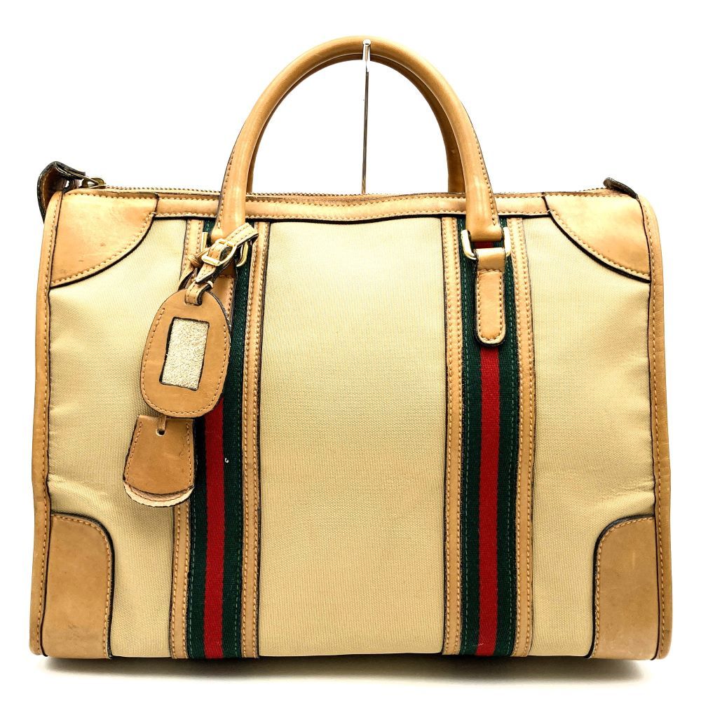 グッチセール】GUCCI グッチ ヴィンテージ ボストンバッグ