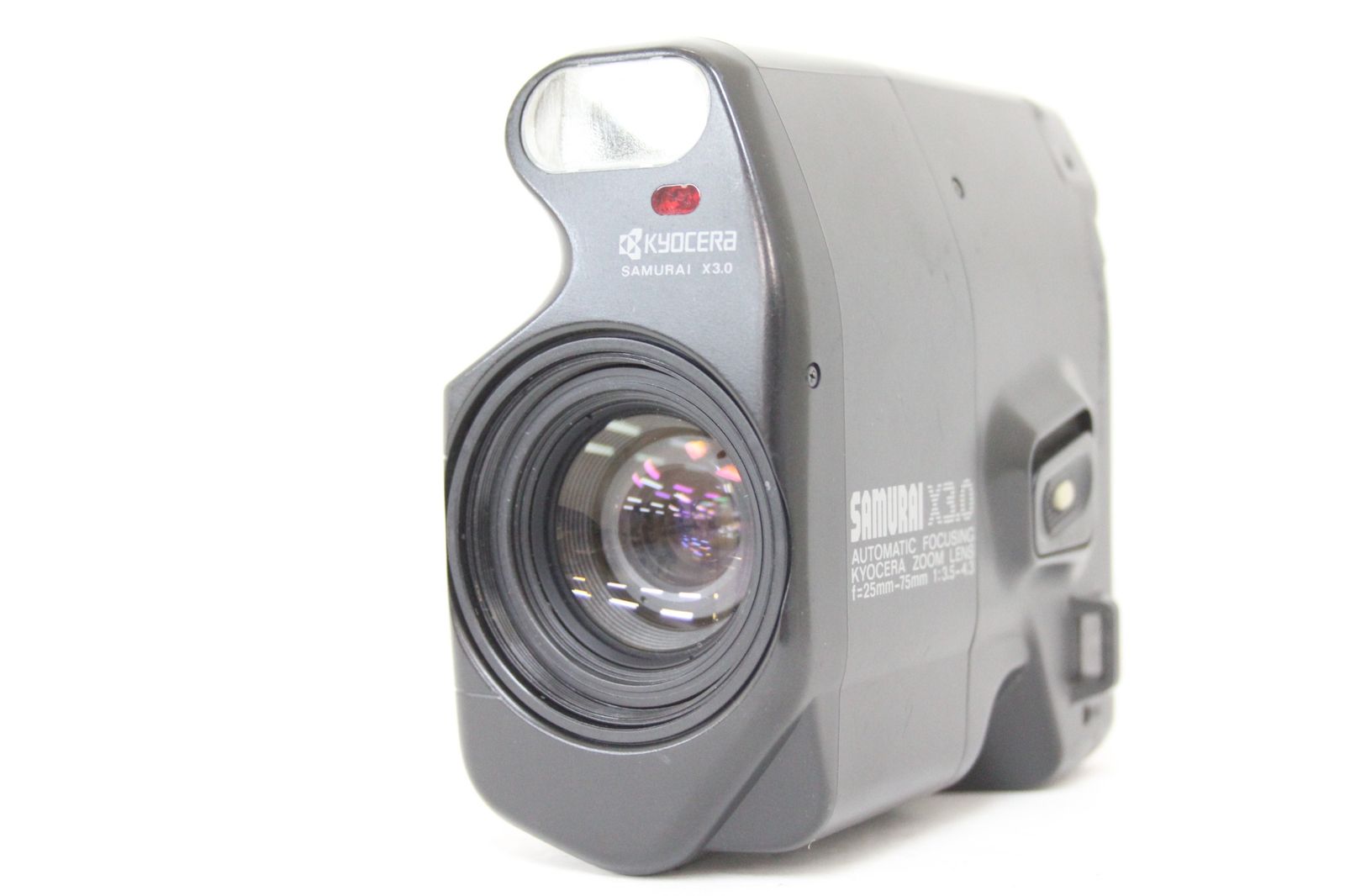 KYOCERA 京セラ SAMURAI X3.0 コンパクトカメラ 完動品 美品 KYOCERA SAMURAI x3.0【完動品】【レア❗️】ハーフカメラ – Ein