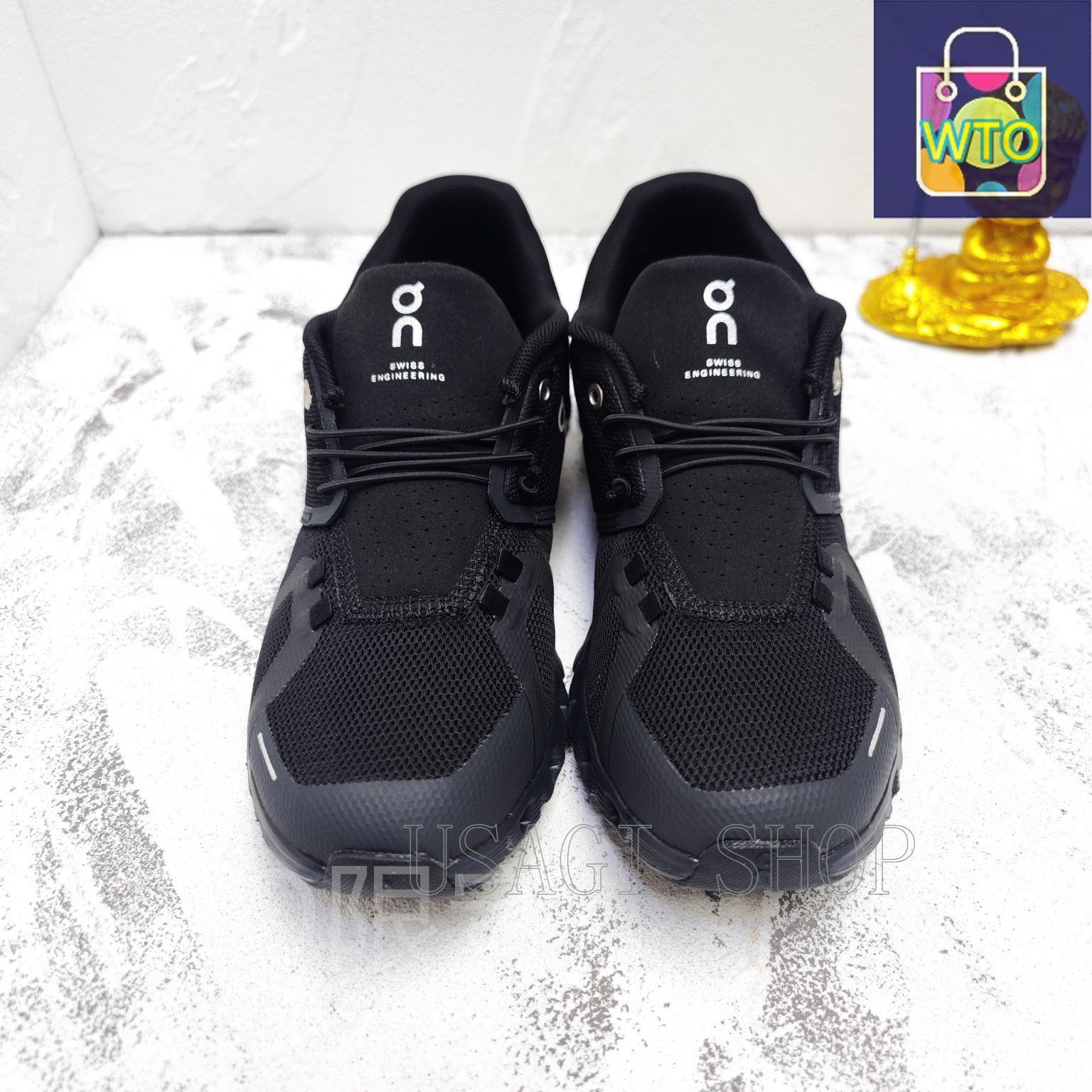 ON ランニングシューズ ブラック　cloud 5 ON オン Cloud 5 クラウド5 ALL BLACK オールブラック