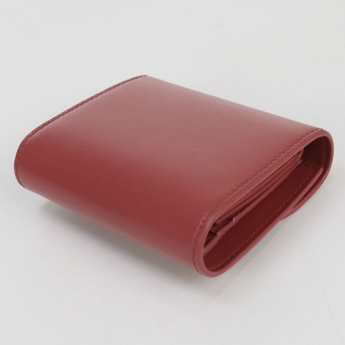 CELINE セリーヌ スモール フラップウォレット トリオンフ 10D78 3DPV 三折財布 カーフ レディース