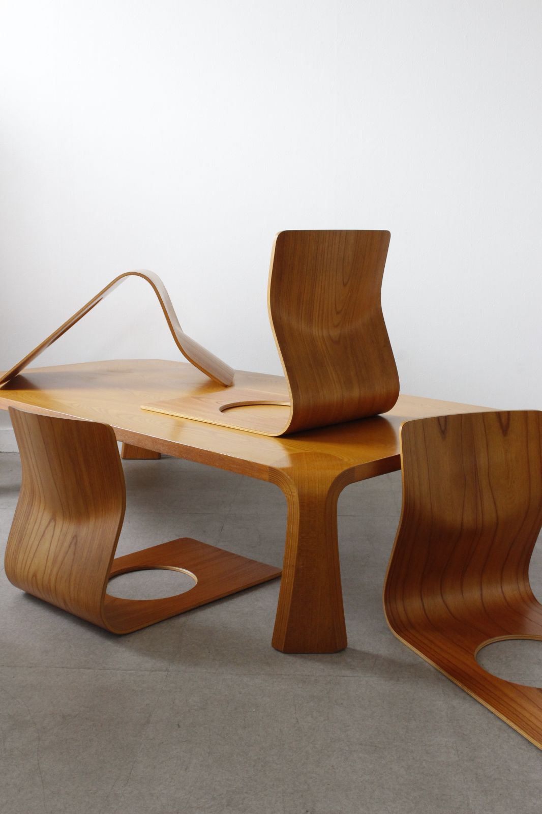 プライウッド ローテーブル