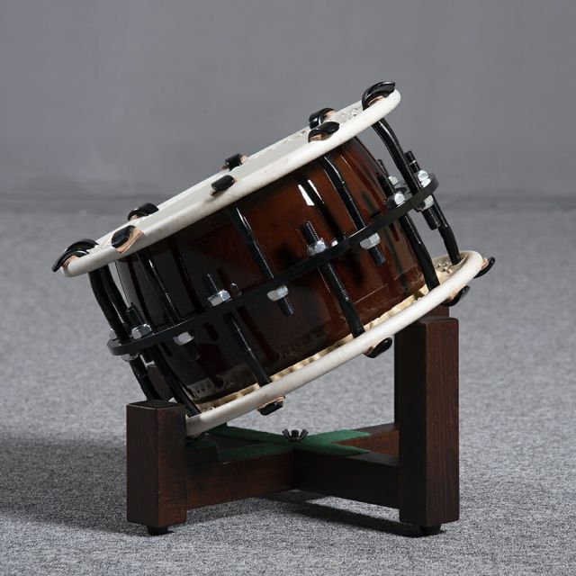 コレクション 締太鼓台 太鼓スタンド 締太鼓用 十字型座り台 太鼓台