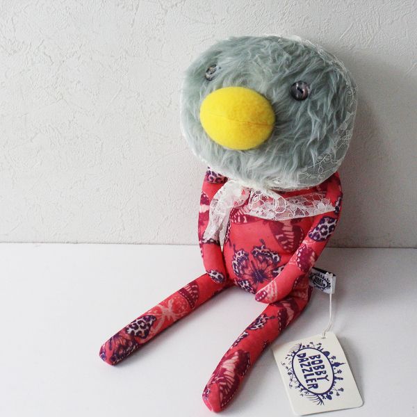 美品 BOBBY DAZZLER ボビーダズラー ひよこ ぬいぐるみ 一点物/雑貨