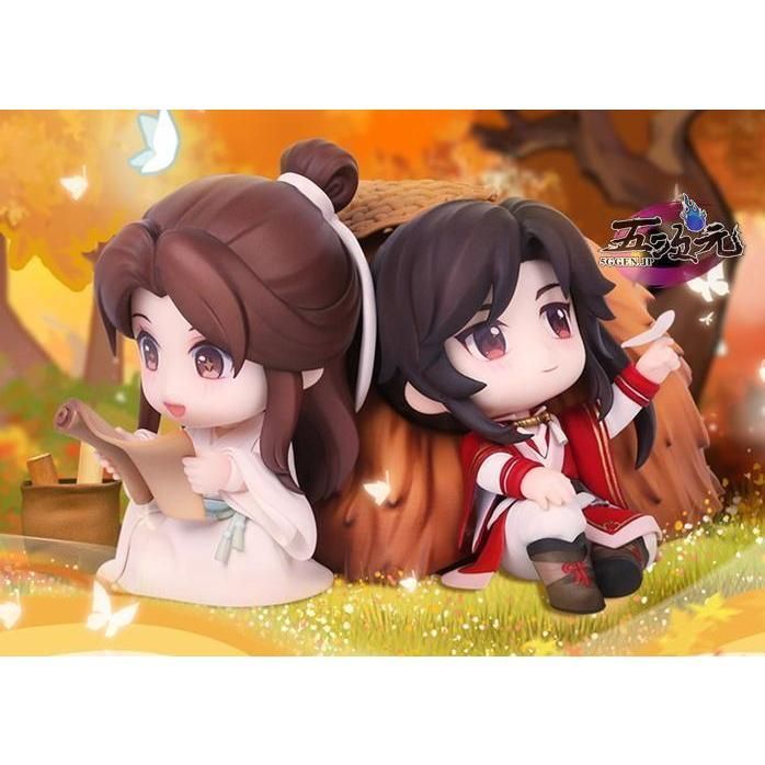 ♥ 精巧 天官賜福 グッズ ちびキャラ フィギュア 謝憐 三郎 暮楓山行Ver 特典付き BJ0908ML ハロウィン