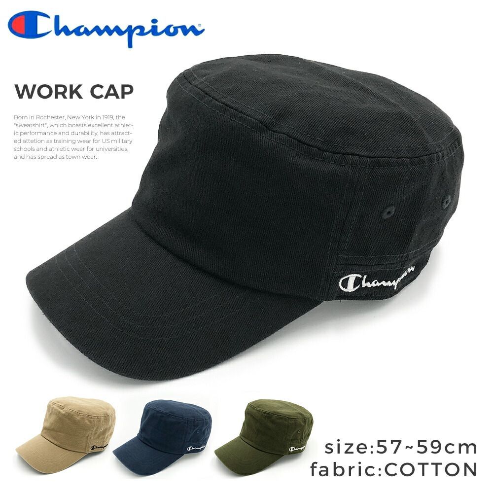 champion チャンピオン キャップ 帽子 カーキ - 帽子