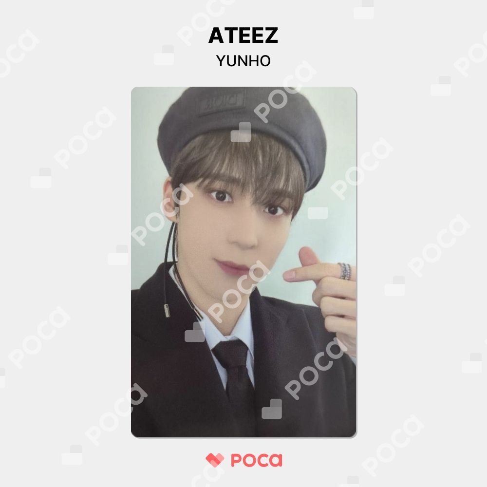 ATEEZ ユノ トレカ GOLDEN HOUR : Part.1 POP-UP EXHIBITION