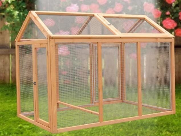 大型 犬屋 猫 ペット ニワト ニワトリ屋 アヒル 鳥かご あひる小屋 オウム 養殖 飼育 かご 不网 室内外 逃げ出防止