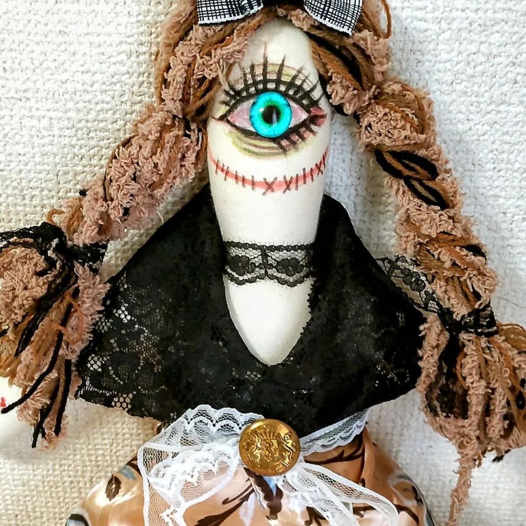 50cm ひとつ目のきもかわホラードール クリープちゃんシリーズ 布