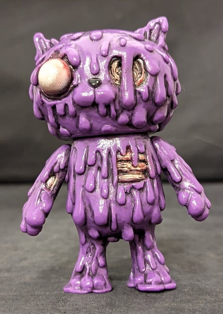 暗黒エンターテイメント溶解猫 Melty Peto 紫　未開封 暗黒エンターテイメント 溶解猫 Melty Peto パープル