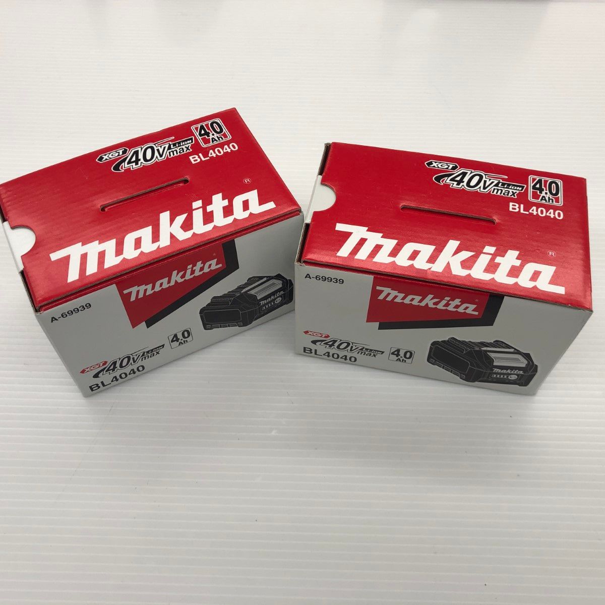 ДДMAKITA マキタ S 本体のみ コードレス式 40v 4.0Ah 2個セット BL4040 ブラック