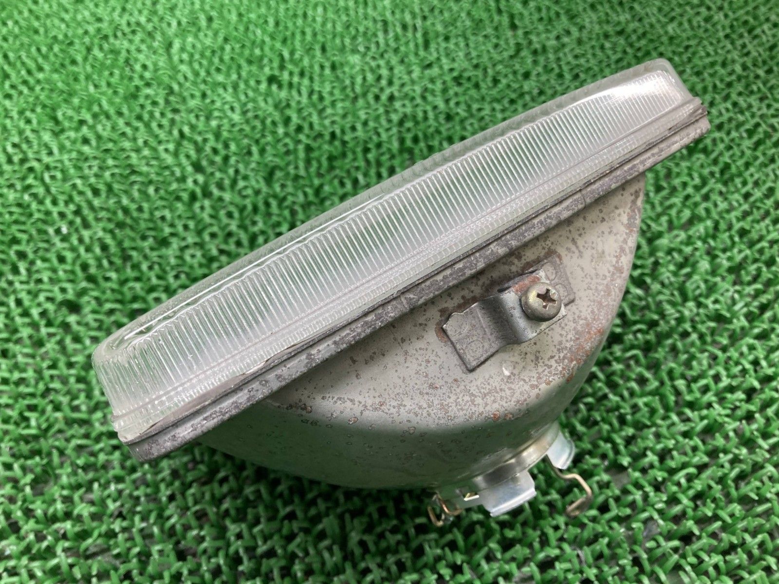 GPZ400F ヘッドライト 001-2723 カワサキ 純正 バイク 部品 ZX400A 割れ欠け無し 品薄 品 車検 Genuine bC