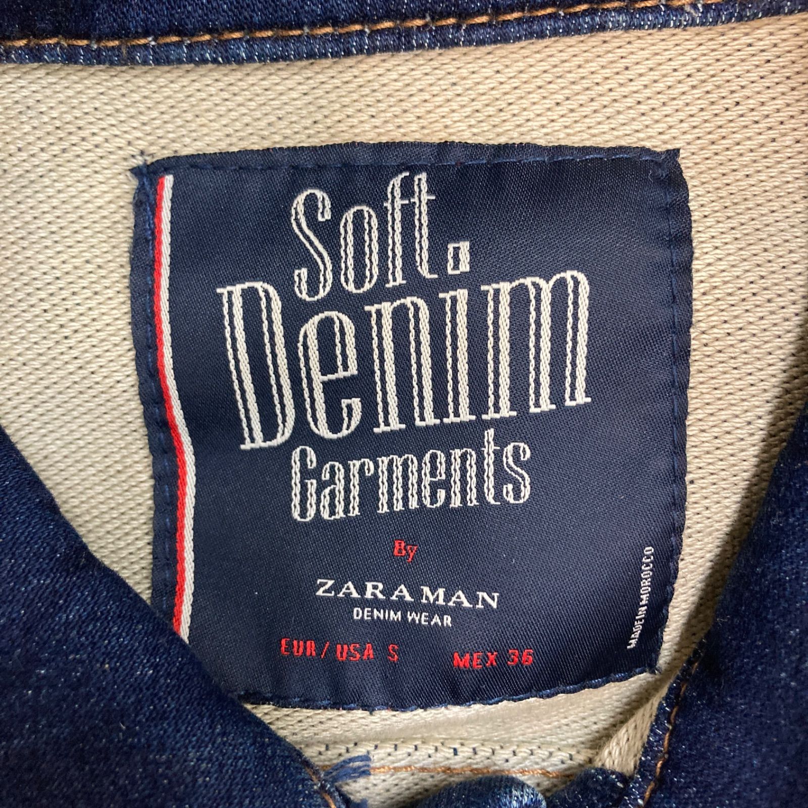 ZARA MAN ザラマン Soft Denim Garments ソフトデニムガーメンツ 