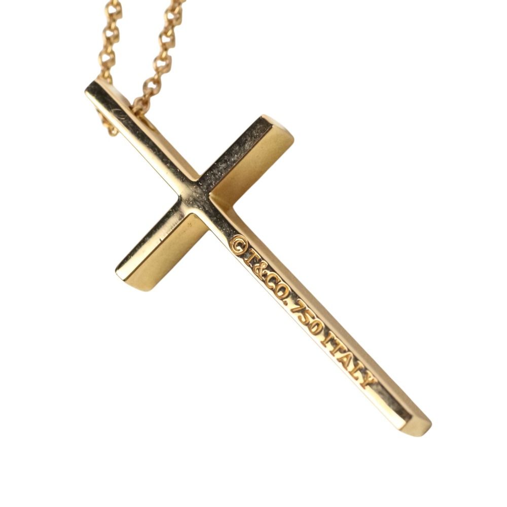 ティファニー　ローマンクロス　750　K18　YG　ネックレス　イエローゴールド 楽天市場】【ジュエリー】TIFFANY&Co. ティファニー ローマン