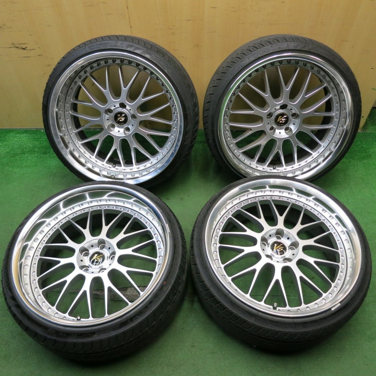 バリ溝 23年 9.5分 WORK VS XX 225|35R20 235|35R20 ナンカン NOBLE SPORT NS-20 ワーク VS|XXRN 20インチ PCD114.3|5H 5052410HAノ