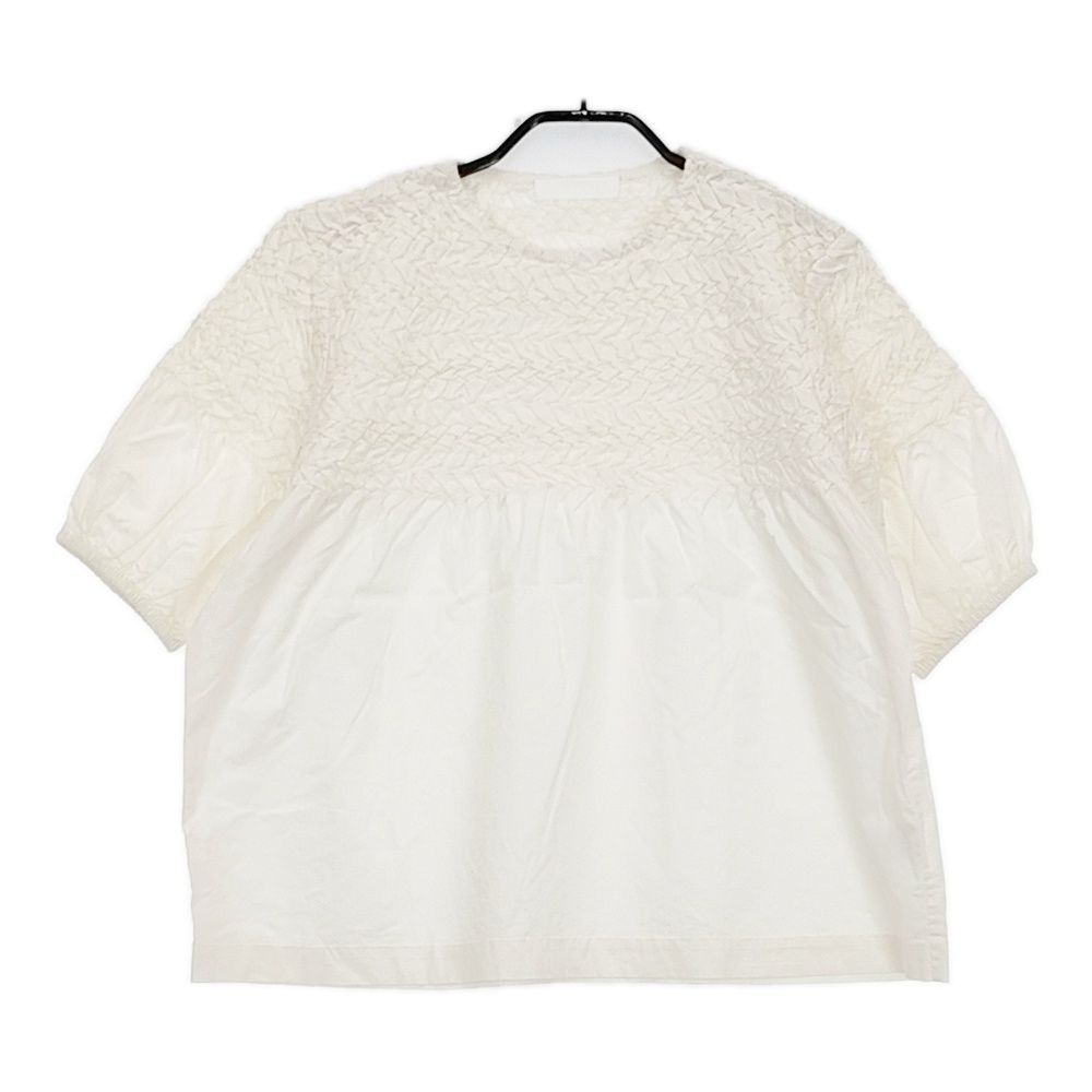 Merlette Orestes Smocked Short sleeve Blouse シャーリングブラウス 