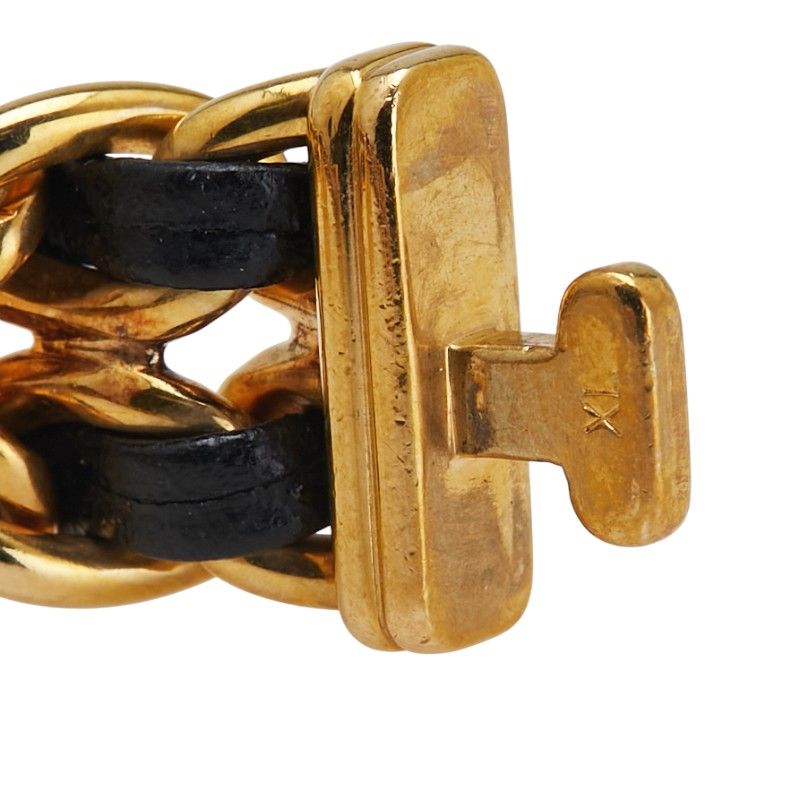 シャネル プルミエールXL ゴールド メッキ レザー レディース CHANEL  