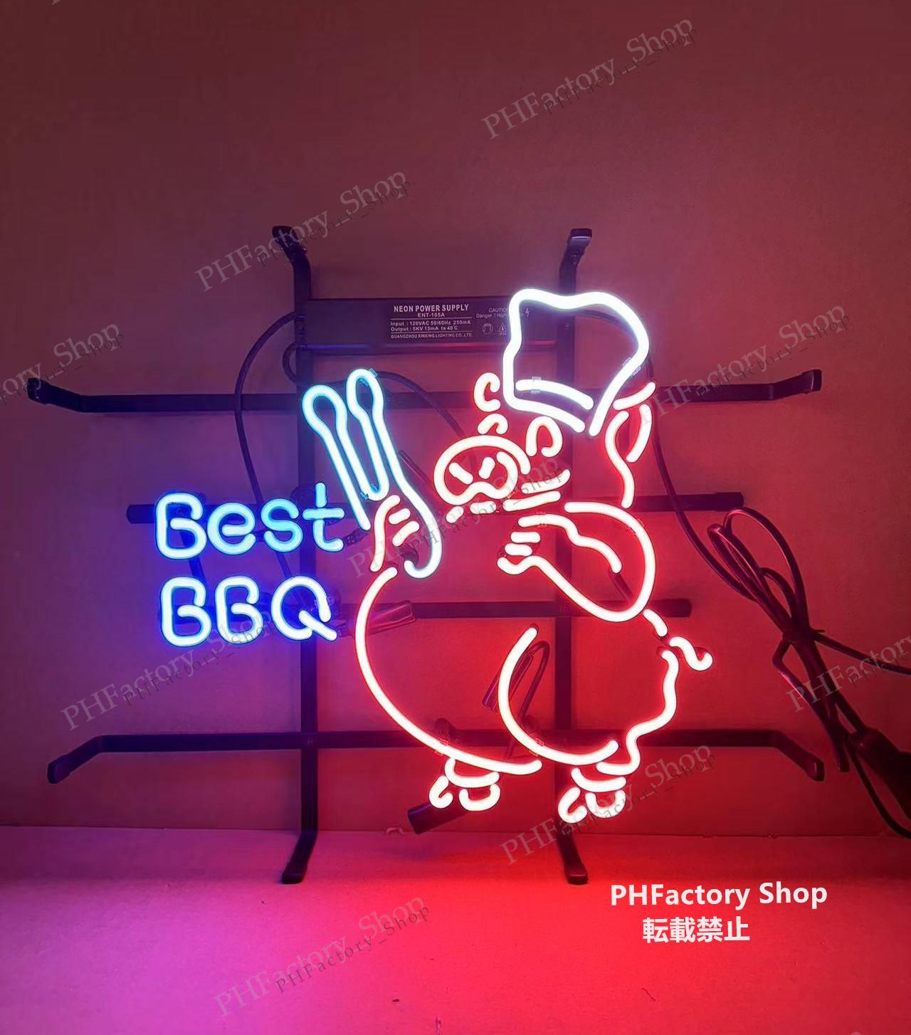 ネオンサイン アメリカンスタイル ネオン管 キャンプ バーベキュー