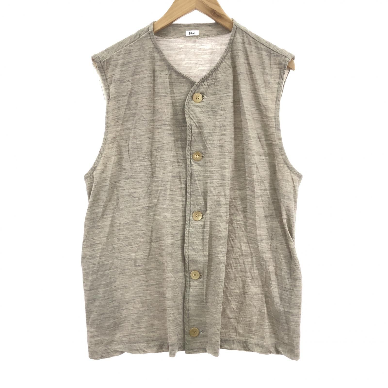 Dhal ダル Wool Ester V Vestベスト size表記なし/ベージュ