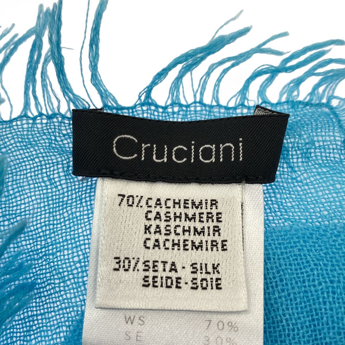 美品cruciani定番カシミヤシルクストール カシミヤ マフラー（ストール）｜Cruciani（クルチアーニ