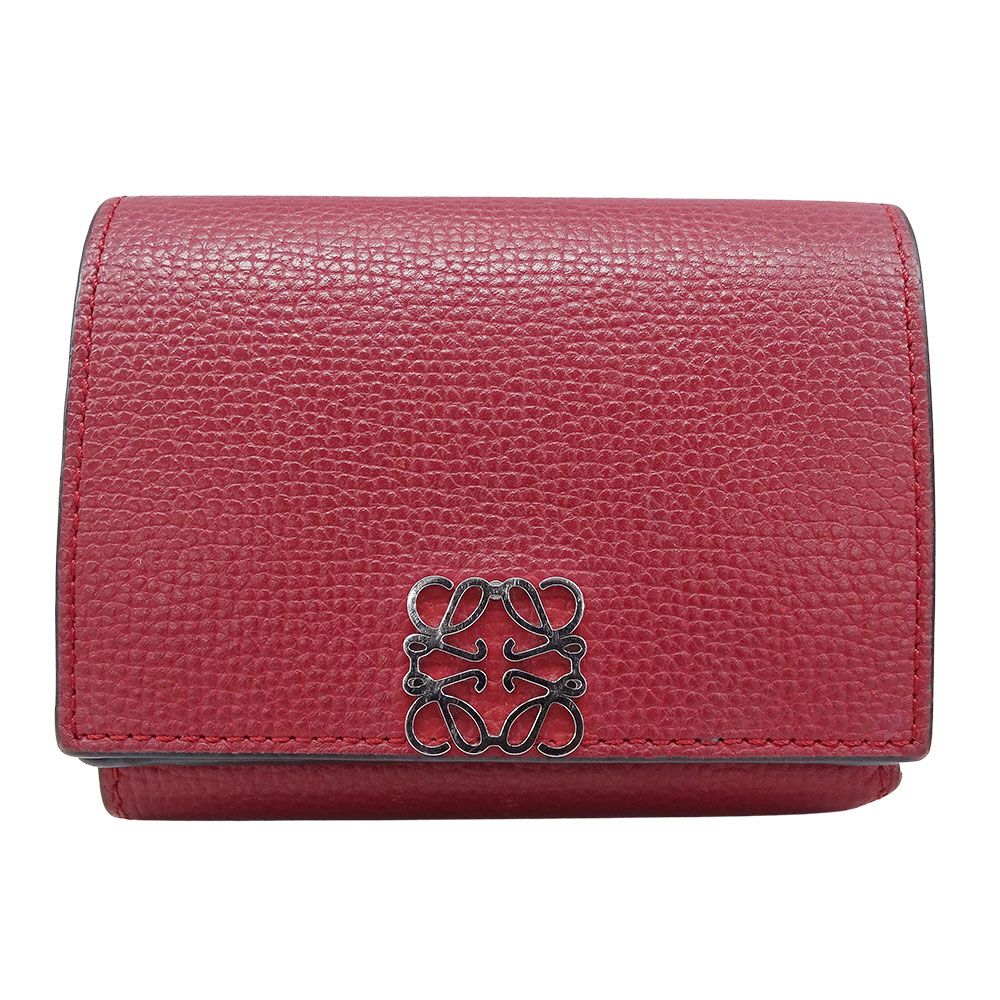 ロエベ LOEWE 財布 三つ折り ミニ財布 トライフォールド