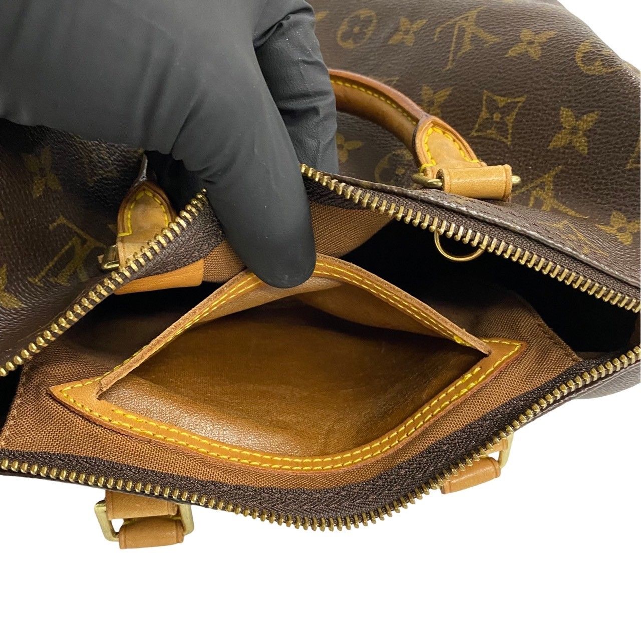 極 美品 鍵付き LOUIS VUITTON ルイヴィトン スピーディー 25 モノグラム レザー ハンドバッグ ミニ ボストンバッグ ブラウン  22859 - メルカリ