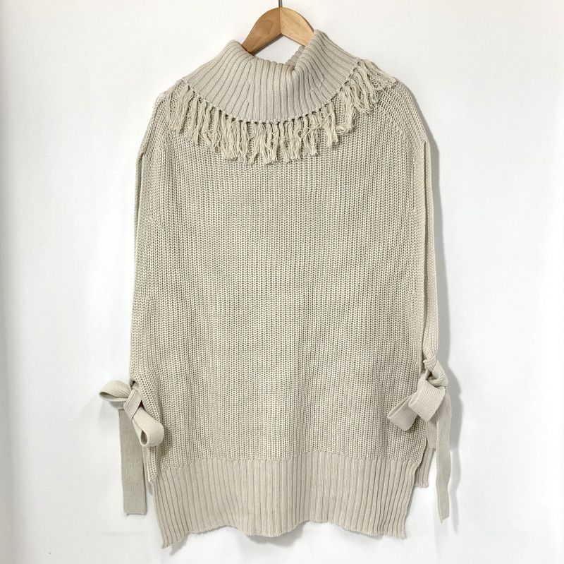 MAISON SPECIAL メゾンスペシャル ニットベスト 11222361333 厚手 メンズ サイズ01 Lサイズ相当 アイボリー トップス A14950◆