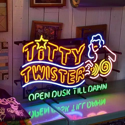 TITTY TWISTER ネオン看板 フロムダスクティルドーン タランティーノ TITTY TWISTER NEON SIGN フロムダスクティルドーン ネオンサイン