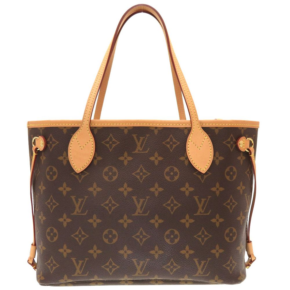 美品 ルイ ヴィトン モノグラム ネヴァーフルPM フューシャ M41001 ICタグ トートバッグ バッグ LV 0126  LOUIS VUITTON