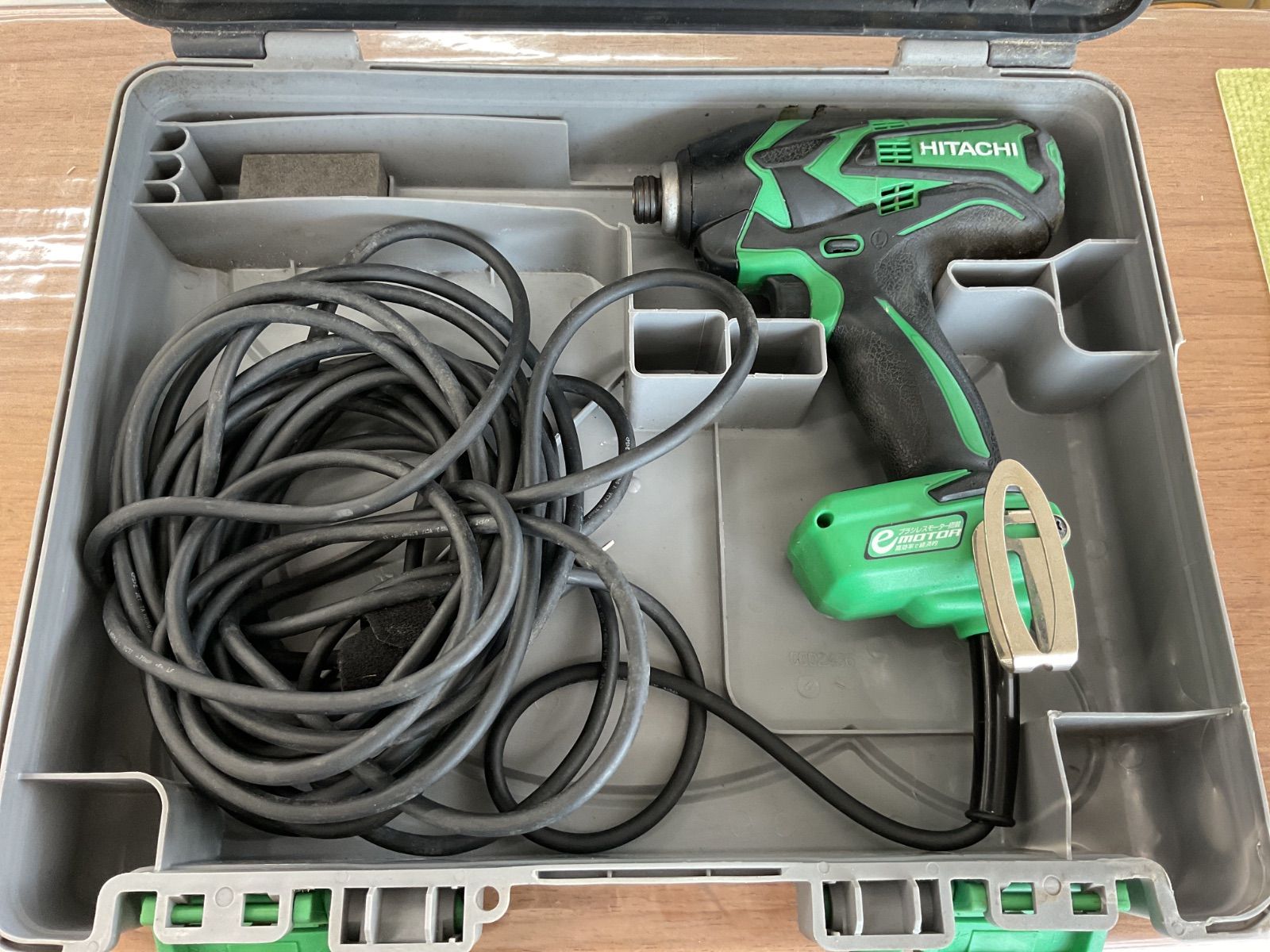 動作確認済】HITACHI 日立工機 インパクトドライバ WH12VE 100V 動作確認済】HITACHI 日立工機 インパクトドライバ WH12VE 100V