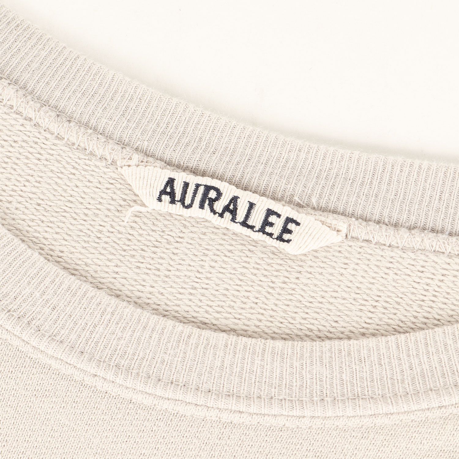 AURALEE オーラリー スウェット ライトベージュ サイズ:5 | スーパー 
