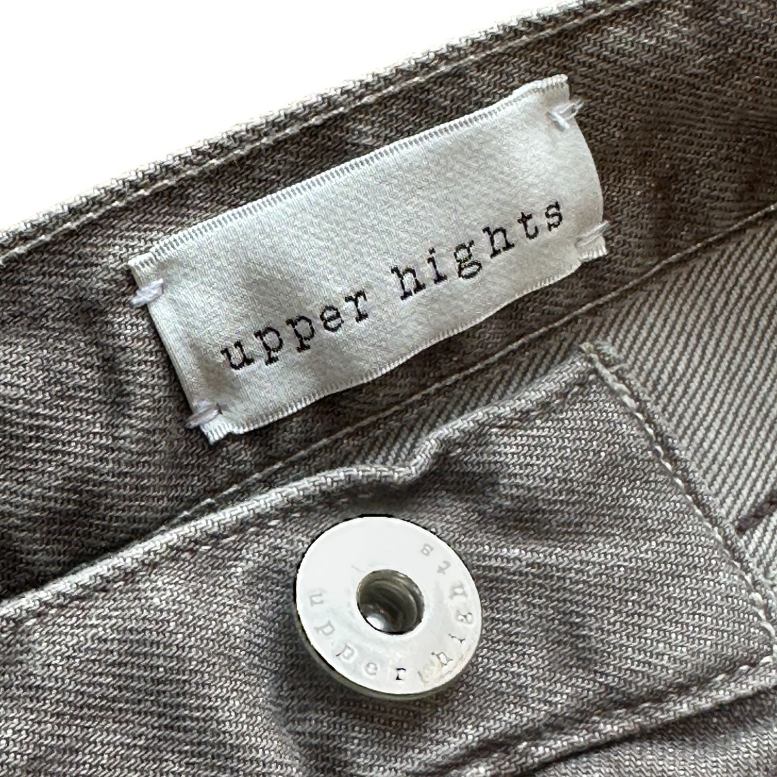 upper hights THE LADY 13G279 サイズ24 クロップド テーパード デニム