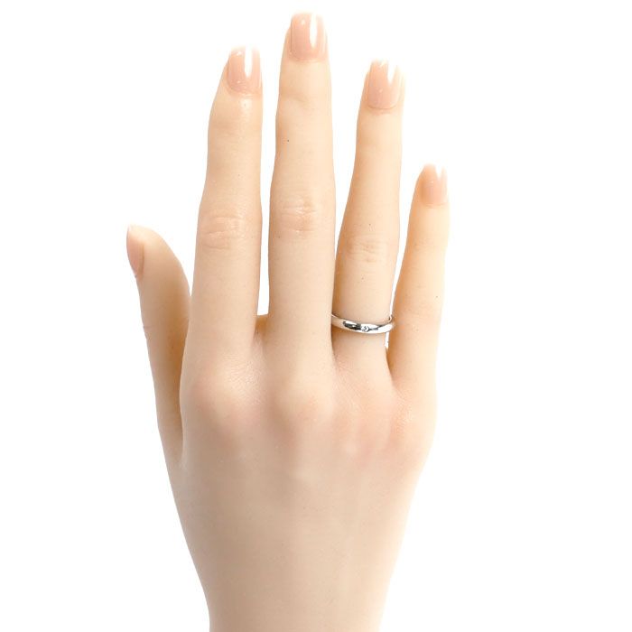 TIFFANY&Co. ティファニー Pt950プラチナ スタッキングバンド 1Pダイヤ 