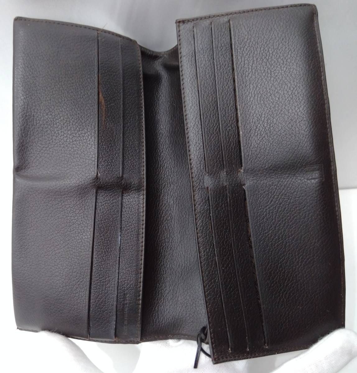 新品 dunhill ダンヒル 二つ折り 財布 ウォレット ダークブラウン dunhill ダンヒル 折畳財布 ダークブラウン レザー｜Yahoo