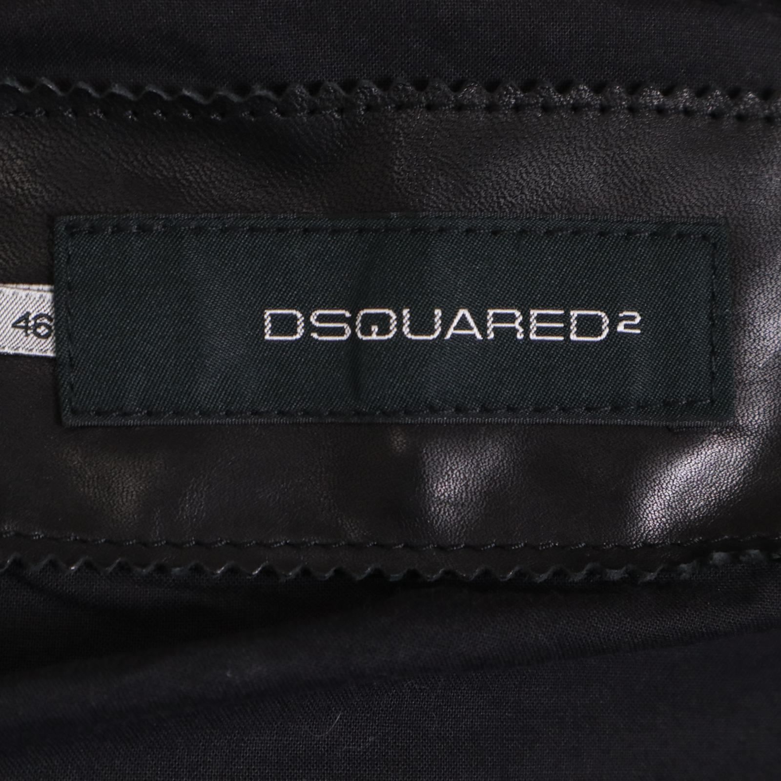 DSQUARED2 ディースクエアード レザージャケット S74M0298＊ - メルカリ