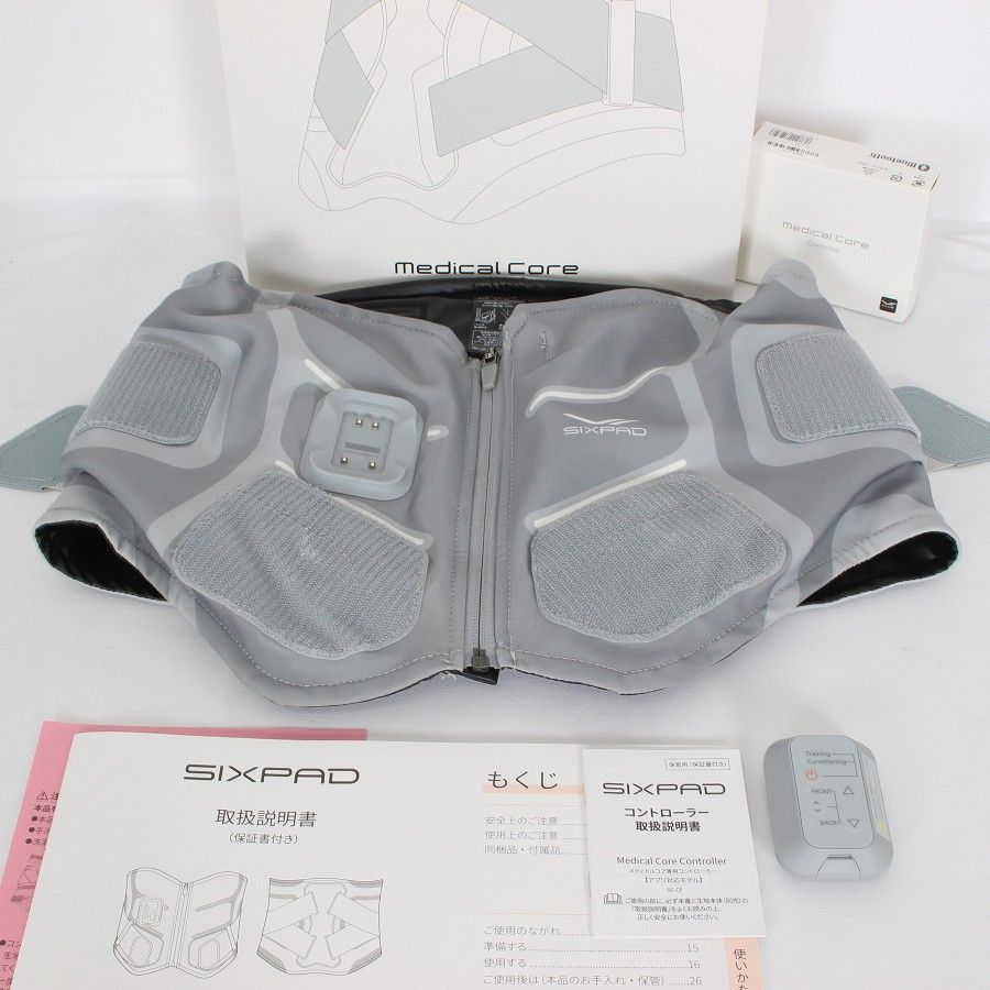 MTG SIXPAD Medical Core グレー コントローラー付 MTG SE-CG-14B-M SIXPAD Medical Core M【コントローラー別売り