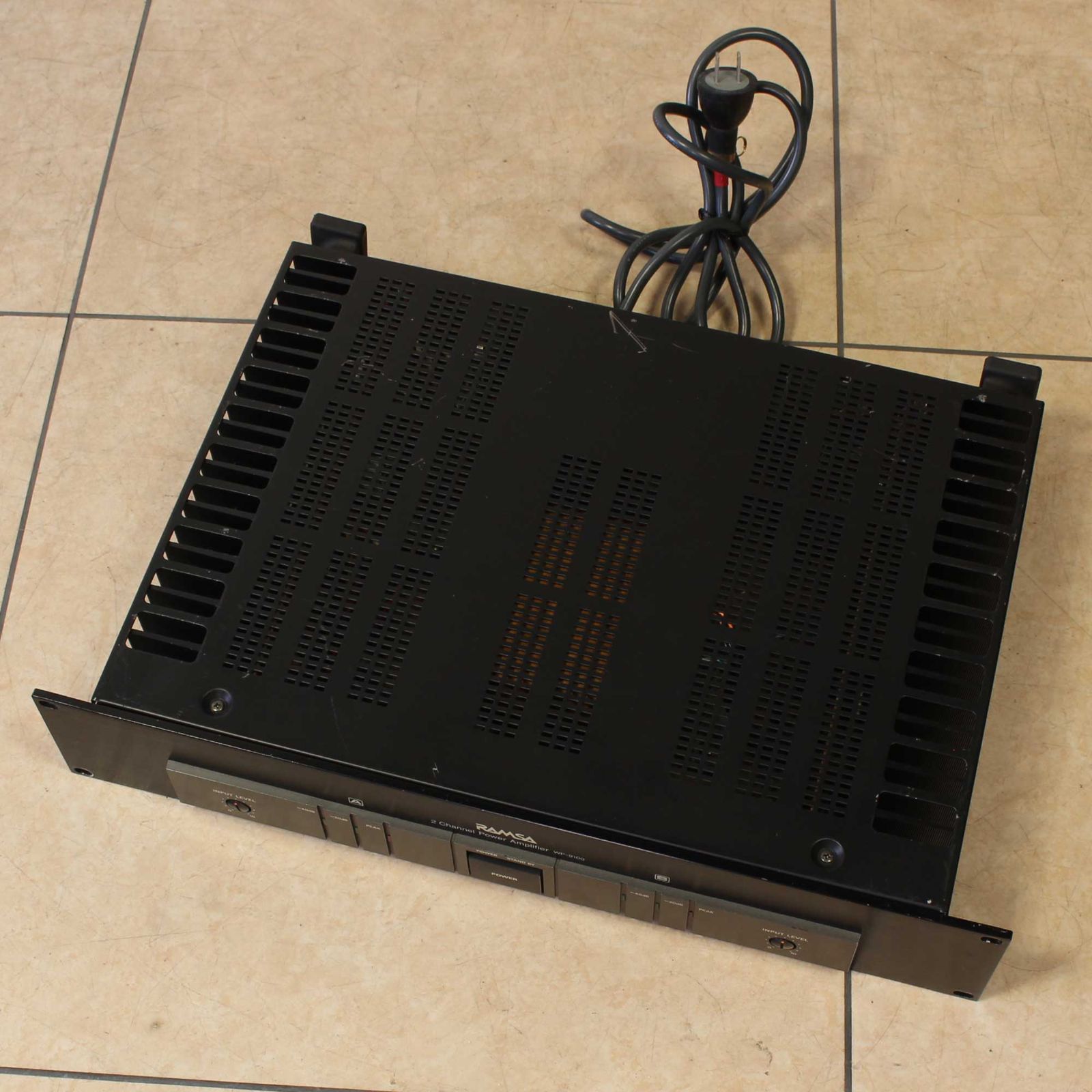 動作品】Panasonic RAMSA WP-9150 パワーアンプ 送料無料 動作品