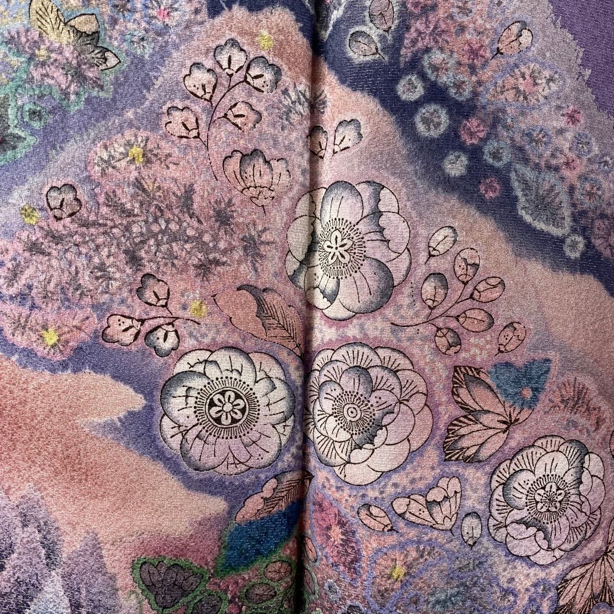 訪問着 身丈153.5cm