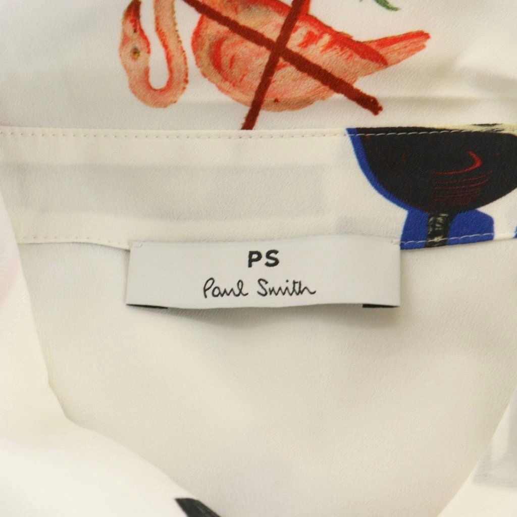 Paul Smith PAUL シルク混　デザインピース　ロングワンピース　40 ピーエスポールスミス PS Paul Smith ワンピース ロング ミモレ