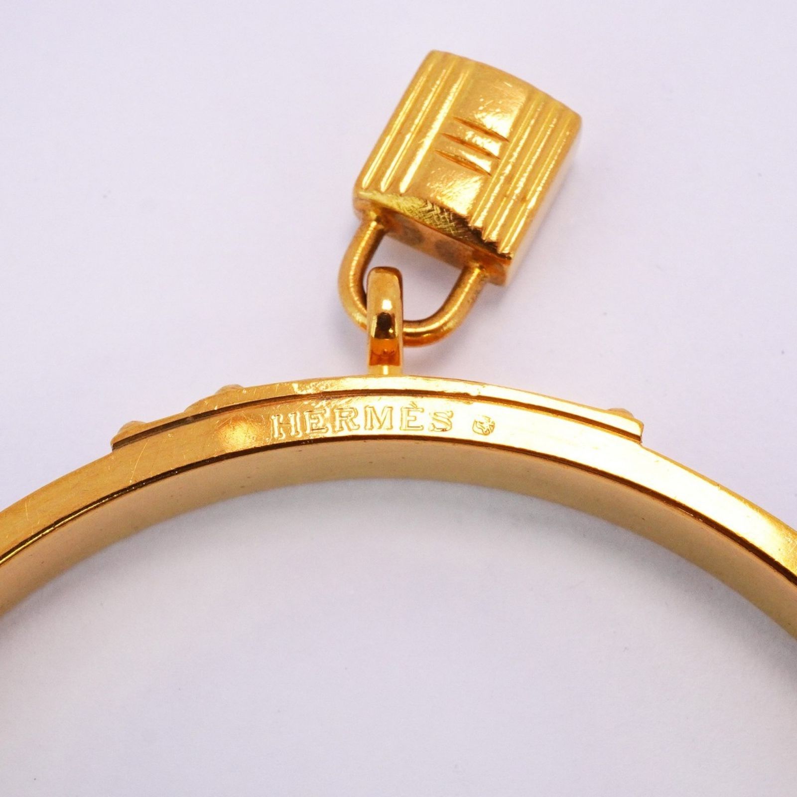 き*ん様 HERMES ケリーバングル　ゴールドメッキ バングル エルメス(Hermes) エルメス バングル ケリーバングル GPメッキ
