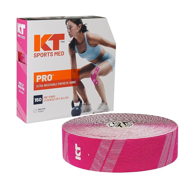 KT TAPE ケーティーテープ キネシオロジー テーピングテープ KT TAPE PRO ジャンボロールタイプ 150枚入り ヒーローピンク KTPR150|HP 0
