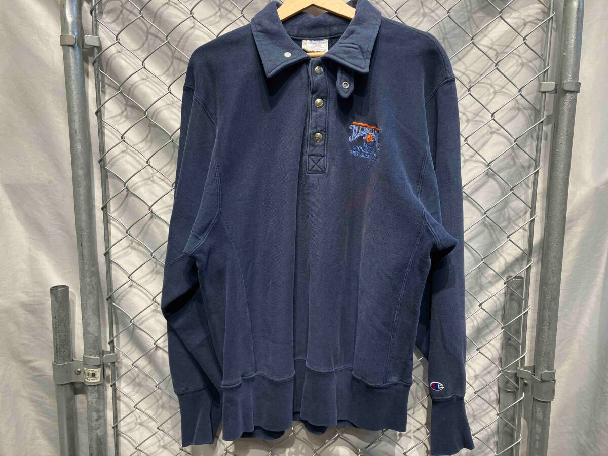 80s Champion REVERSE WEAVE トリコタグ チャンピオン リバースウィーブ スウェット スナップボタン 1989 LINICLASSIC